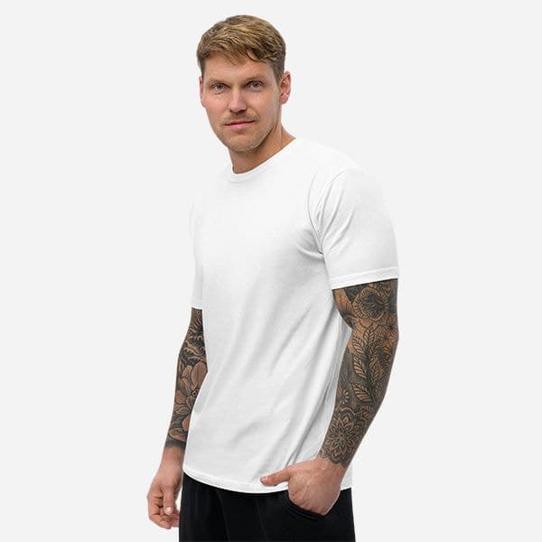 Athletic Fit Car Print Tee