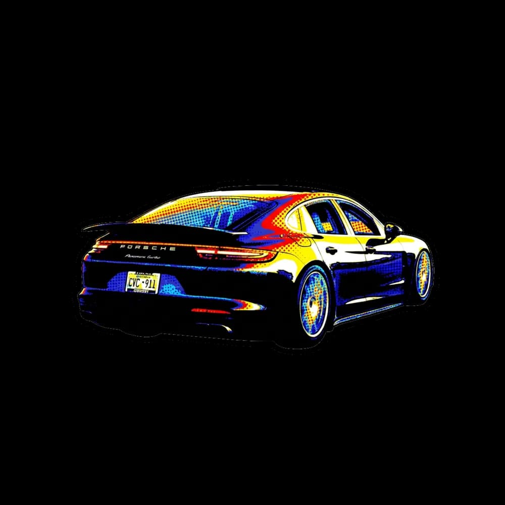 Pop-art car design