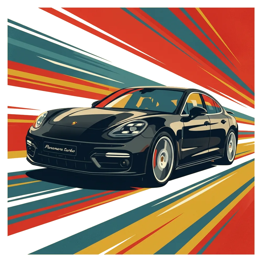 Race Poster car design.